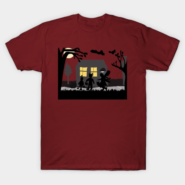 Trick Or Treat T-Shirt by Bluedaisy66